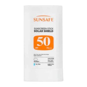 ضد آفتاب استیکی پوست خشک سان سیف Sunsafe مدل Solar Shield حجم 55g
