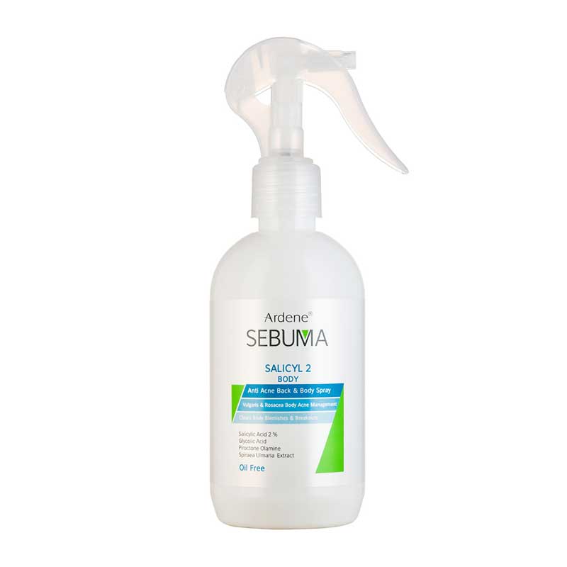 اسپری ضد جوش بدن آردن Ardene مدل Salicyl 2 Body حجم 250ml