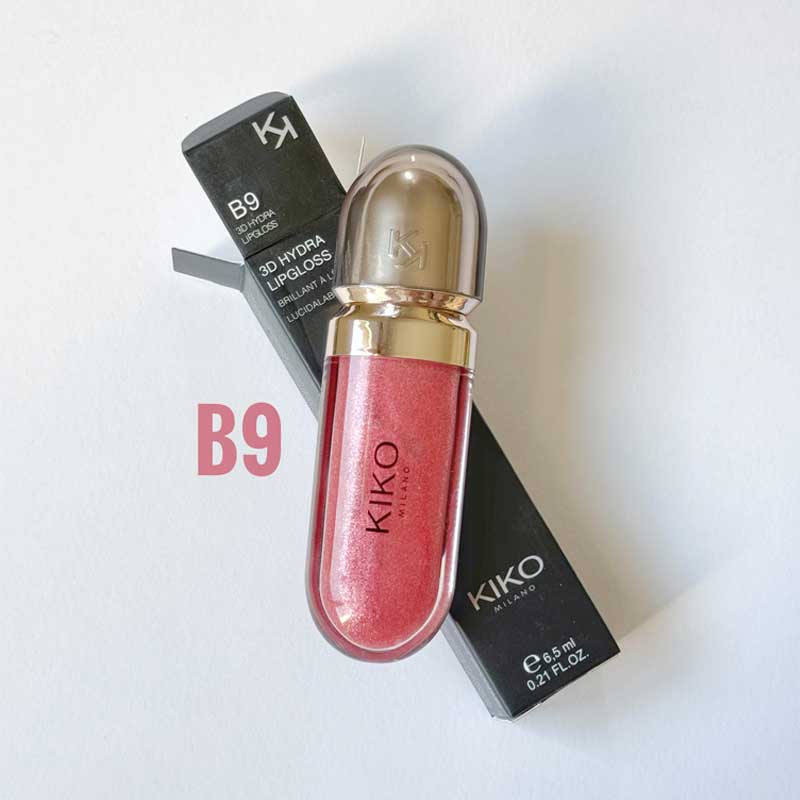 لیپ گلاس کیکو Kiko مدل 3D Hydra Lipgloss کد B9 (های کپی)