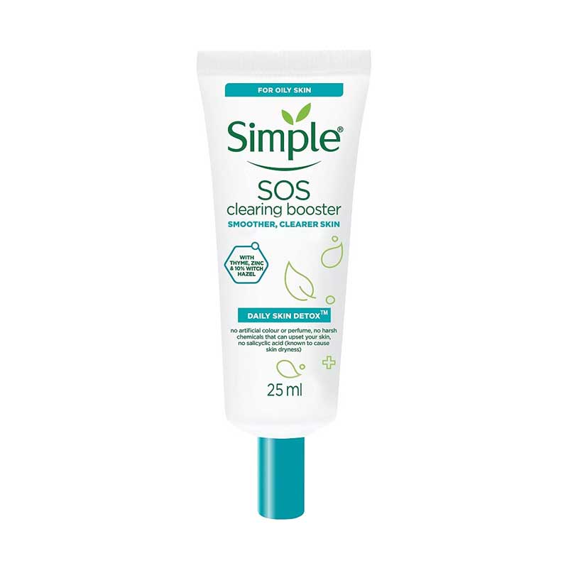 ژل ضد جوش اورژانسی سیمپل Simple مدل SOS Clearing Booster حجم 25ml