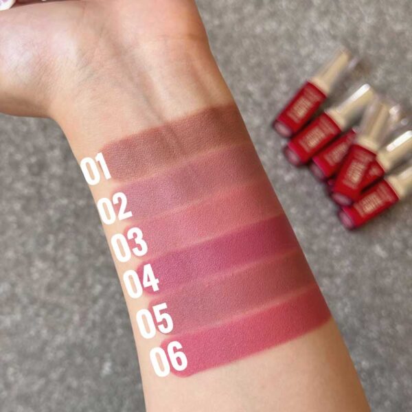 رژلب جامد گلدن رز Golden Rose مدل Satiny Matte
