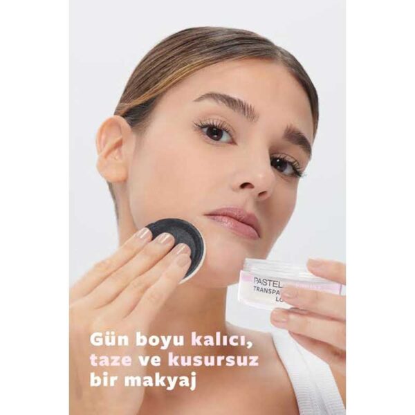 پودر بیک پاستل Pastel مدل Smooth Loose Powder رنگ 100 Transparent White