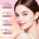 کرم آبرسان توت فرنگی سادور Sadoer مدل Strawberry Vitamin C