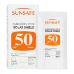 ضد آفتاب استیکی پوست خشک سان سیف Sunsafe مدل Solar Shield حجم 55g