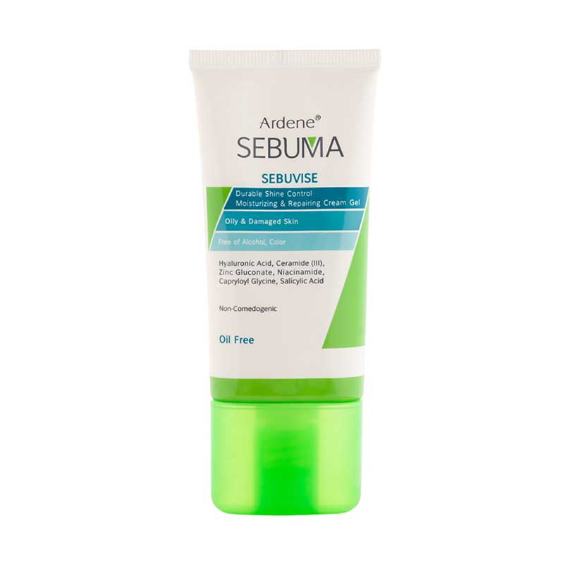 کرم ژل مرطوب کننده پوست چرب و آسیب دیده آردن Ardene مدل Sebuvise حجم 40ml