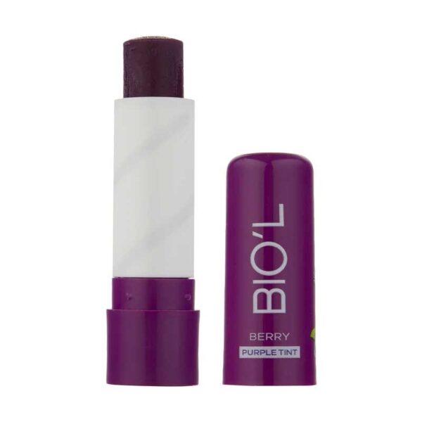 بالم لب رایحه توت بیول Biol مدل Purple Tint حجم 4g