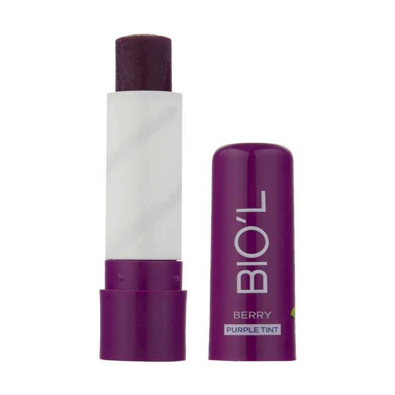 بالم لب رایحه توت بیول Biol مدل Purple Tint حجم 4g