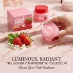 کرم آبرسان توت فرنگی سادور Sadoer مدل Strawberry Vitamin C