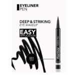 خط چشم ماژیکی مشکی مات فلورمار Flormar مدل Midnight Matte