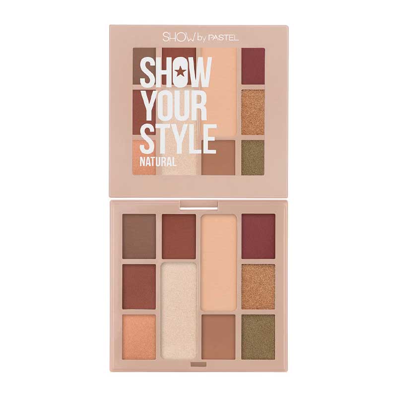 پالت سایه پاستل Pastel مدل Show Your Style رنگ Natural 464
