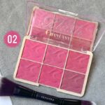 پالت رژگونه 6 رنگ Chanlanya Professional Makeup - Image 3