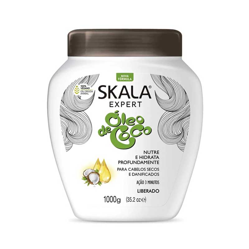 ماسک مو آبرسان عمیق و مغذی ساقه نارگیل اسکالا Skala مدل Oleo De Coco حجم 1000g