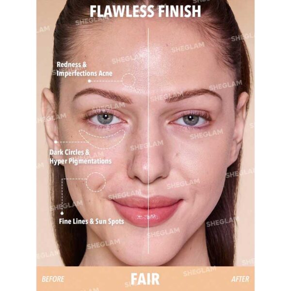 تخفیف ویژه کرم پودر استیکی شیگلم مدل Skin Magnet High Coverage Foundation