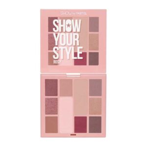 پالت سایه پاستل Pastel مدل Show Your Style رنگ Rosy 465