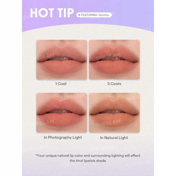 رژلب پد دار بلوری شیگلم Sheglam مدل Marshmallow Puff Lip Blur رنگ 031 Milk Fluff