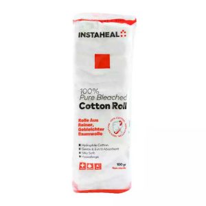 پنبه هیدروفیل بهداشتی اینستاهیل Instaheal مدل Cotton Roll حجم 100g