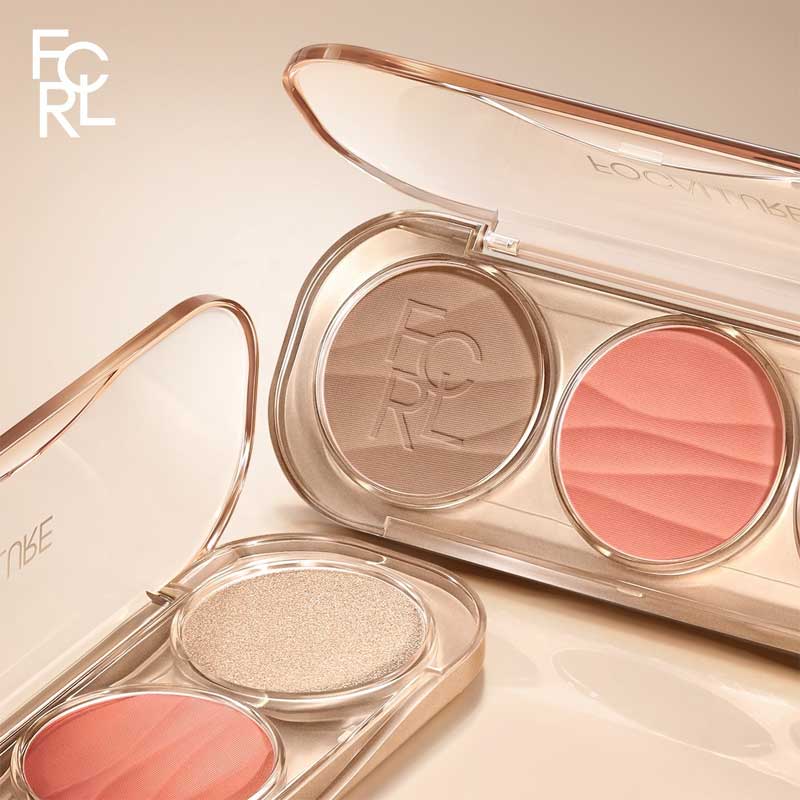پالت کانتور، هایلایتر و رژگونه فوکالور Focallure مدل FA-F45 3 In 1 Palette