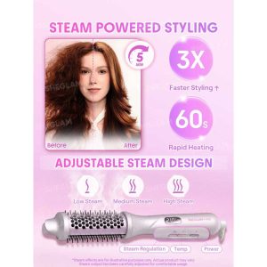 برس حرارتی بخار نانو شیگلم Sheglam مدل Hydra Shot Pro Steam Drying Brush