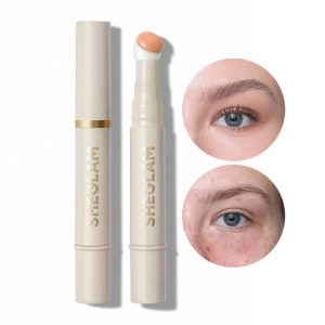 کانسیلر و کالر کورکتور سر اسفنجی شیگلم Sheglam مدل Complexion Boost رنگ Peach