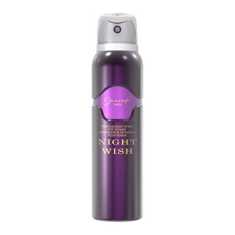 اسپری بدن خوشبو کننده ژک ساف Jacsaf رایحه Night Wish حجم 150ml