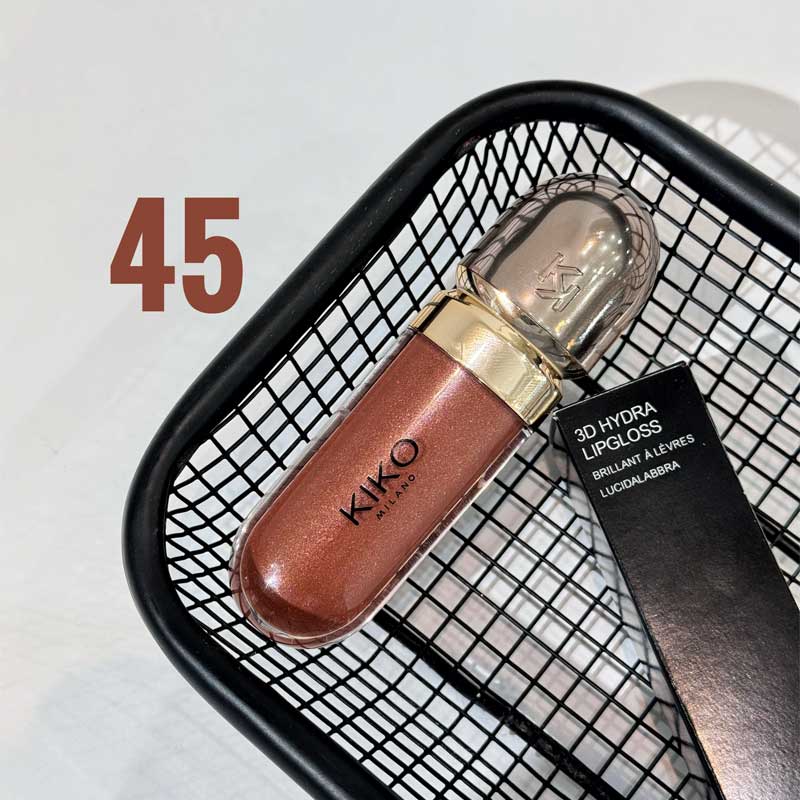 لیپ گلاس کیکو Kiko Milano مدل 3D Hydra Lipgloss کد 45 (های کپی)