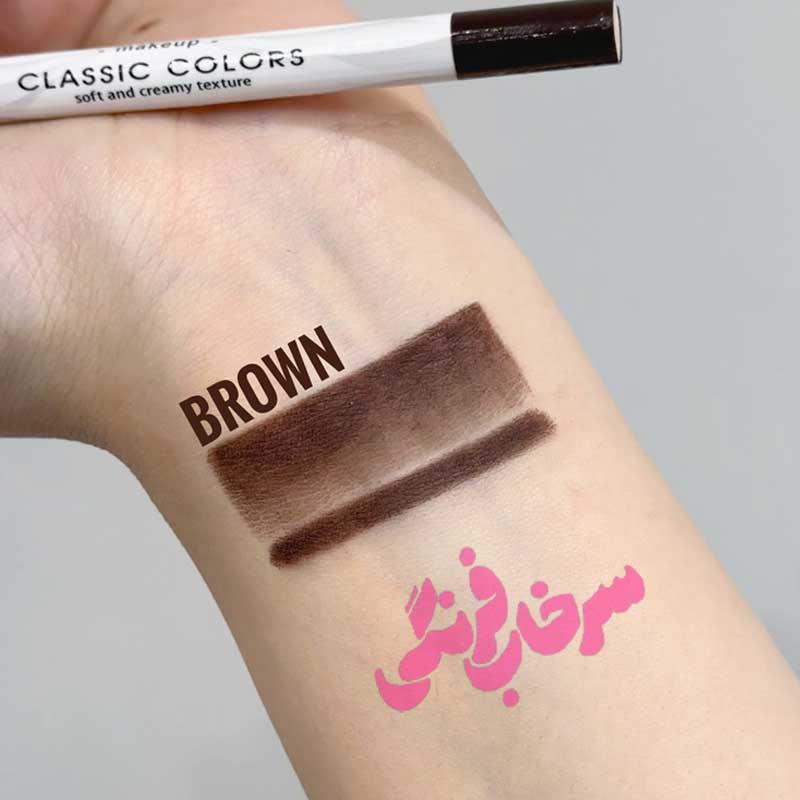 مداد چشم و ابرو کرمی میلای Milai مدل Wonder Dreaming رنگ قهوه ای Brown