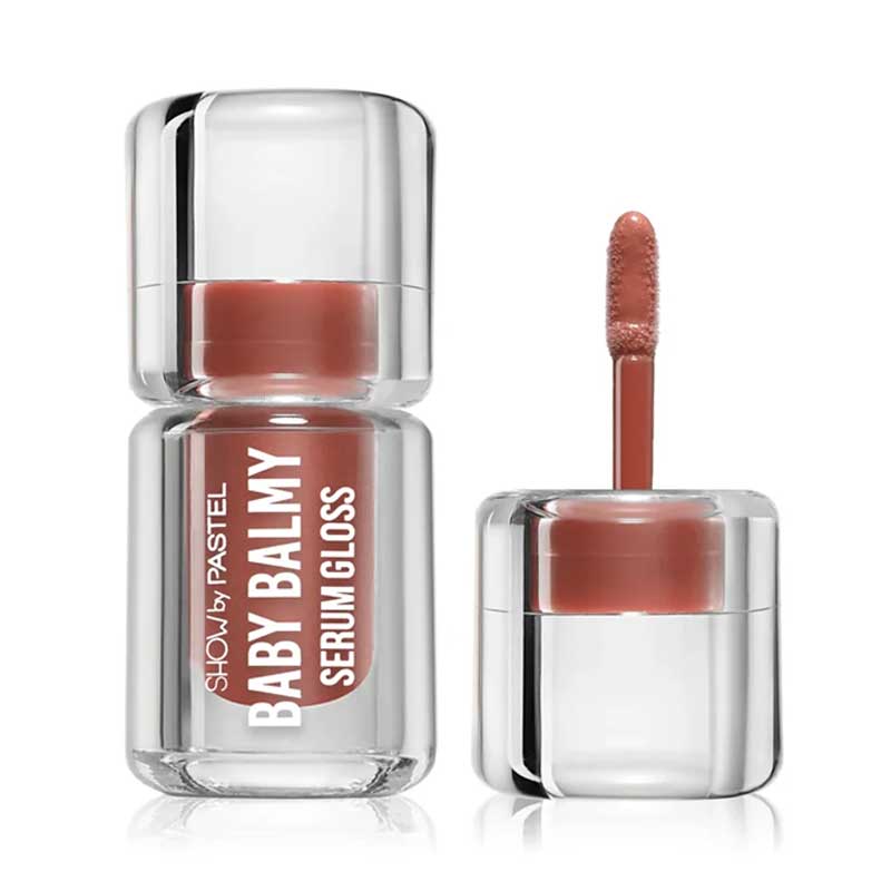 لیپ گلاس و بالم لب سرمی پاستل Pastel مدل Baby Balmy Serum Gloss