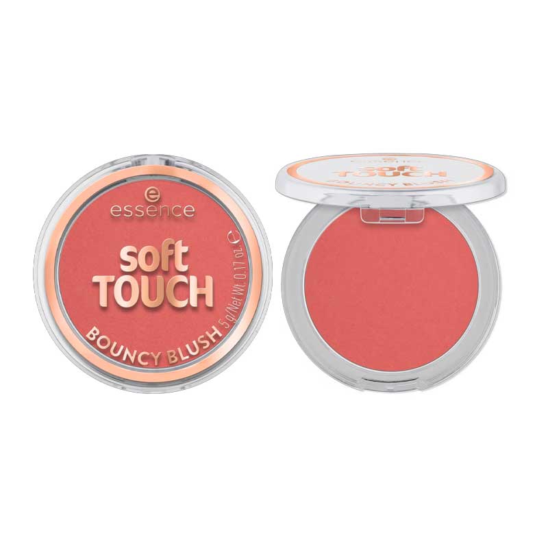 رژگونه خمیری اسنس Essence مدل Soft Touch Bouncy رنگ 30 Exotic Daisy