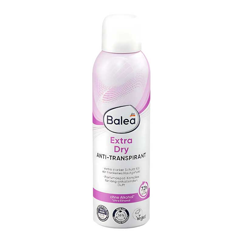 اسپری ضد تعریق 72 ساعته باله‌ آ Balea مدل Extra Dry حجم 200ml