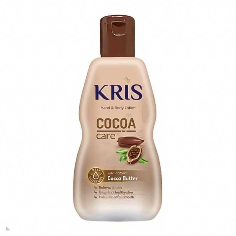 لوسیون دست و بدن کریس Kris رایحه کره کاکائو Cocoa Butter حجم 200ml