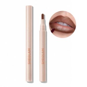 خط لب مایع شیگلم Sheglam مدل True Stain Liquid Lip Liner رنگ 505 But First, Coffee