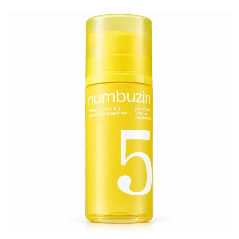 ماسک حبابی روشن کننده و ضد لک نامبوزین Numbuzin مدل Radiance Boosting Capsule Bubble Mask حجم 85ml