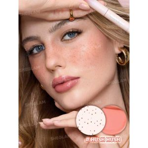 رژگونه و قلم کک و مک دو طرفه شیگلم Sheglam مدل Sunspell Freckle & Flush Pen رنگ Hush Hush