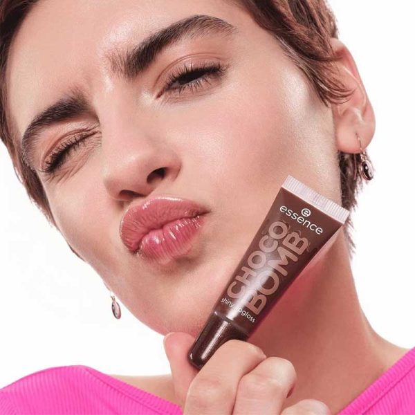 لیپ گلاس براق اسنس Essence مدل Choco Bomb حجم 10ml