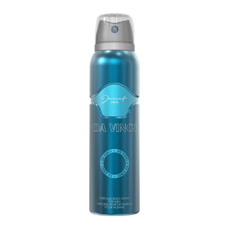 اسپری بدن خوشبو کننده ژک ساف Jacsaf رایحه Da Vinci حجم 150ml
