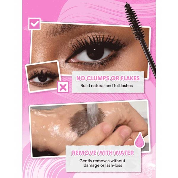 ریمل حجم‌ دهنده شیگلم Sheglam مدل Big Energy Mascara رنگ مشکی Black