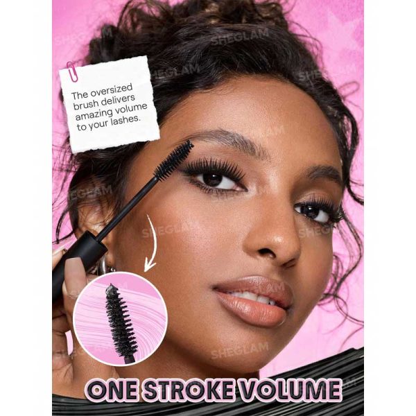 ریمل حجم‌ دهنده شیگلم Sheglam مدل Big Energy Mascara رنگ مشکی Black