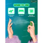 اسپری ضد عفونی‌ و پاک‌ کننده دست بدون نیاز به آب ریک و مورتی Rick and Morty شیگلم Sheglam مدل Pickle Rick No Rinse Hand Cleansing Spray