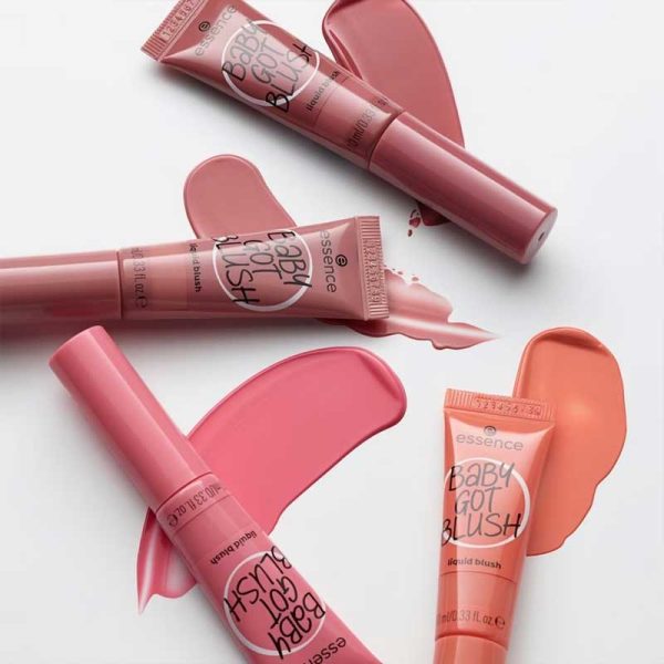 رژگونه مایع پد دار اسنس Essence مدل Baby Got Blush رنگ 30 Dusty Rose