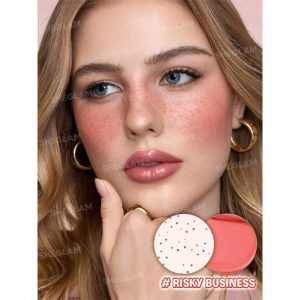 رژگونه و قلم کک و مک دو طرفه شیگلم Sheglam مدل Sunspell Freckle & Flush Pen رنگ Risky Business