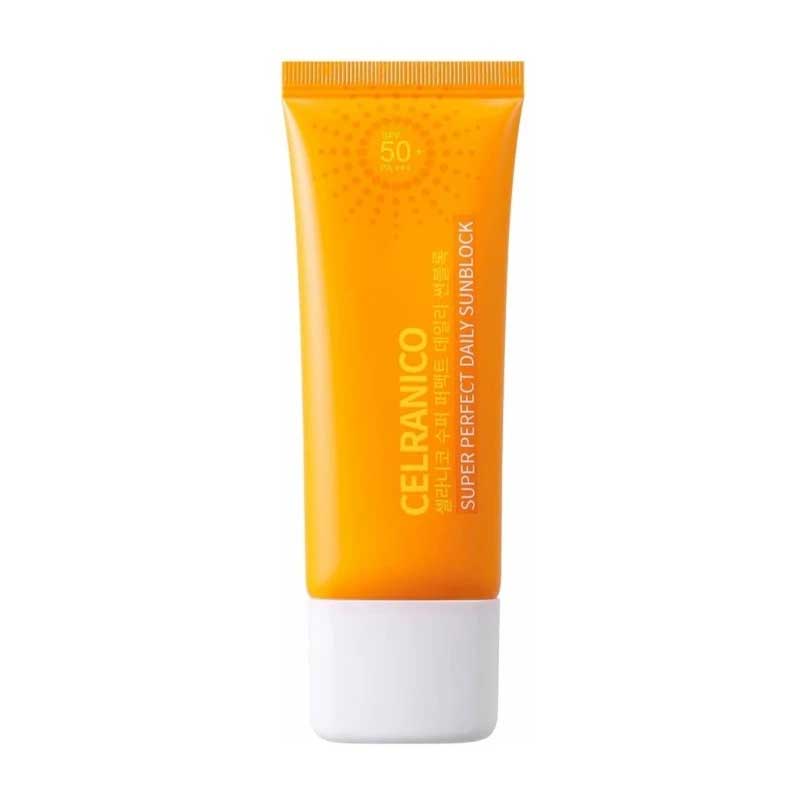 کرم ضد آفتاب بدون رنگ SPF 50 سلرانیکو Celranico مدل Perfect Daily حجم 40ml